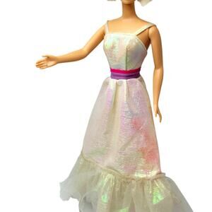 1983 Vintage Crystal Barbie Dress Missing Shawl